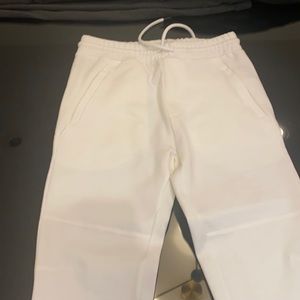 White Zara sweatpants